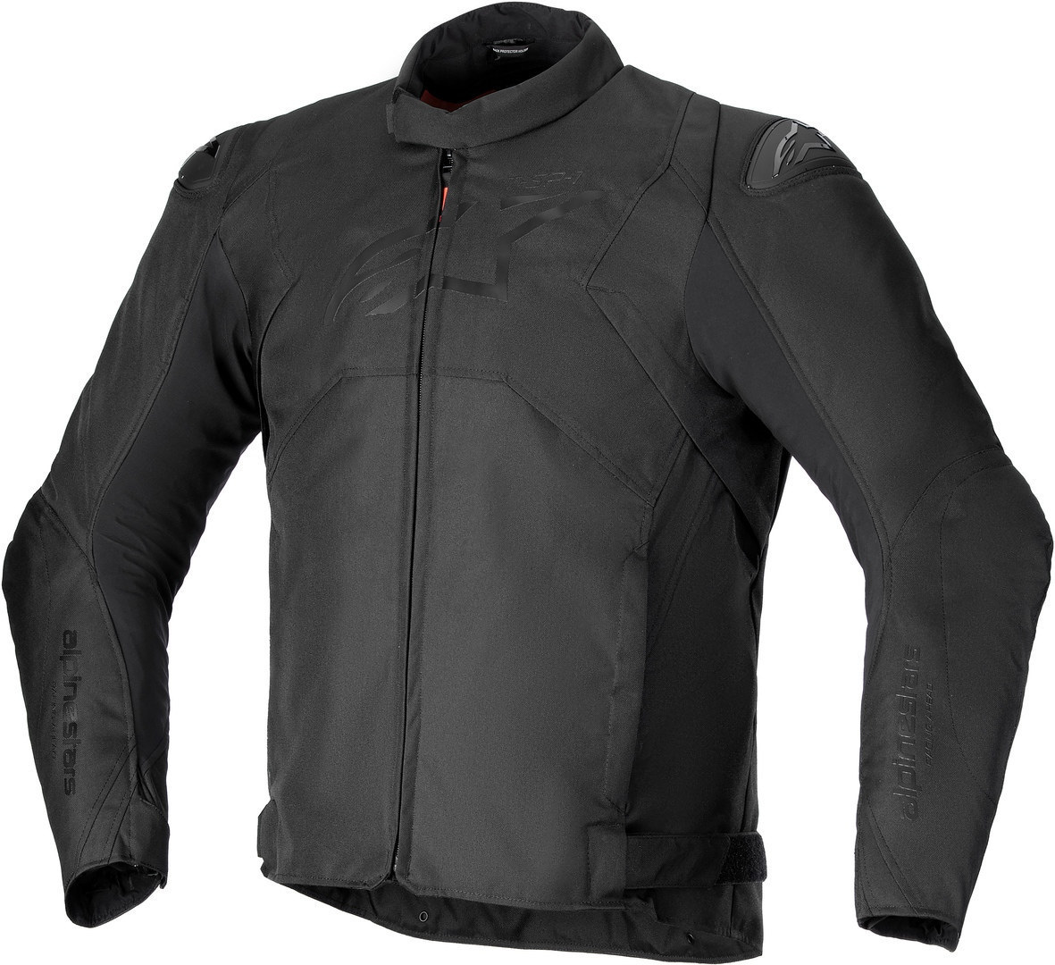 Giacca Moto Alpinestars T-Sp S Waterproof, Uomo, Nero/Arancio Fluorescente, Alta Visibilità E Traspirante