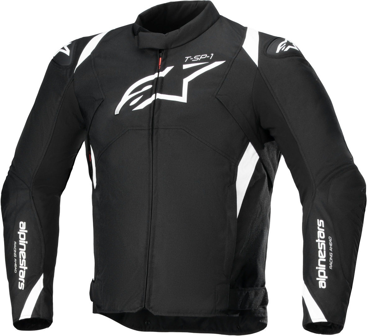 Alpinestars T-SP 1 V2 водонепроницаемая мотоциклетная текстильная куртка Черный/Белый 4XL 