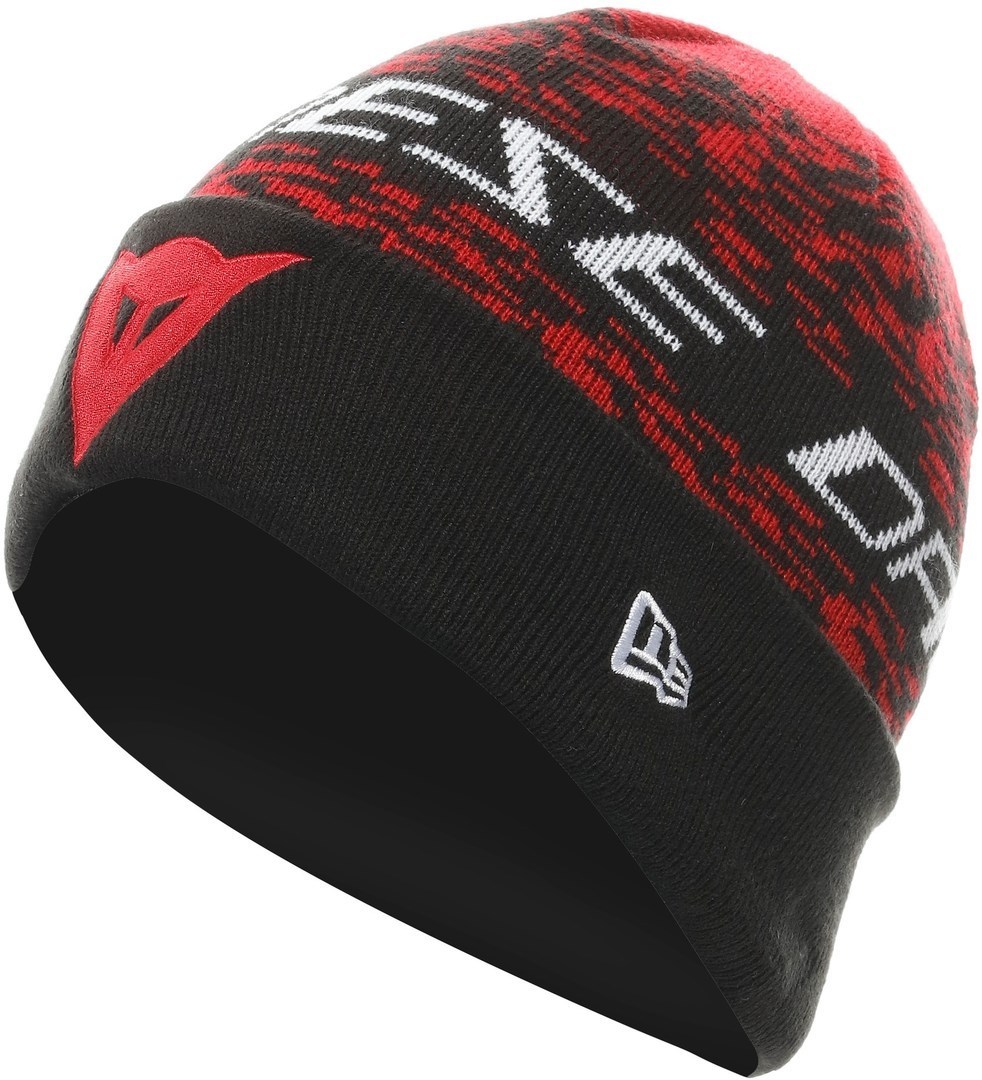 Dainese Demon Camo Beanie, noir-rouge