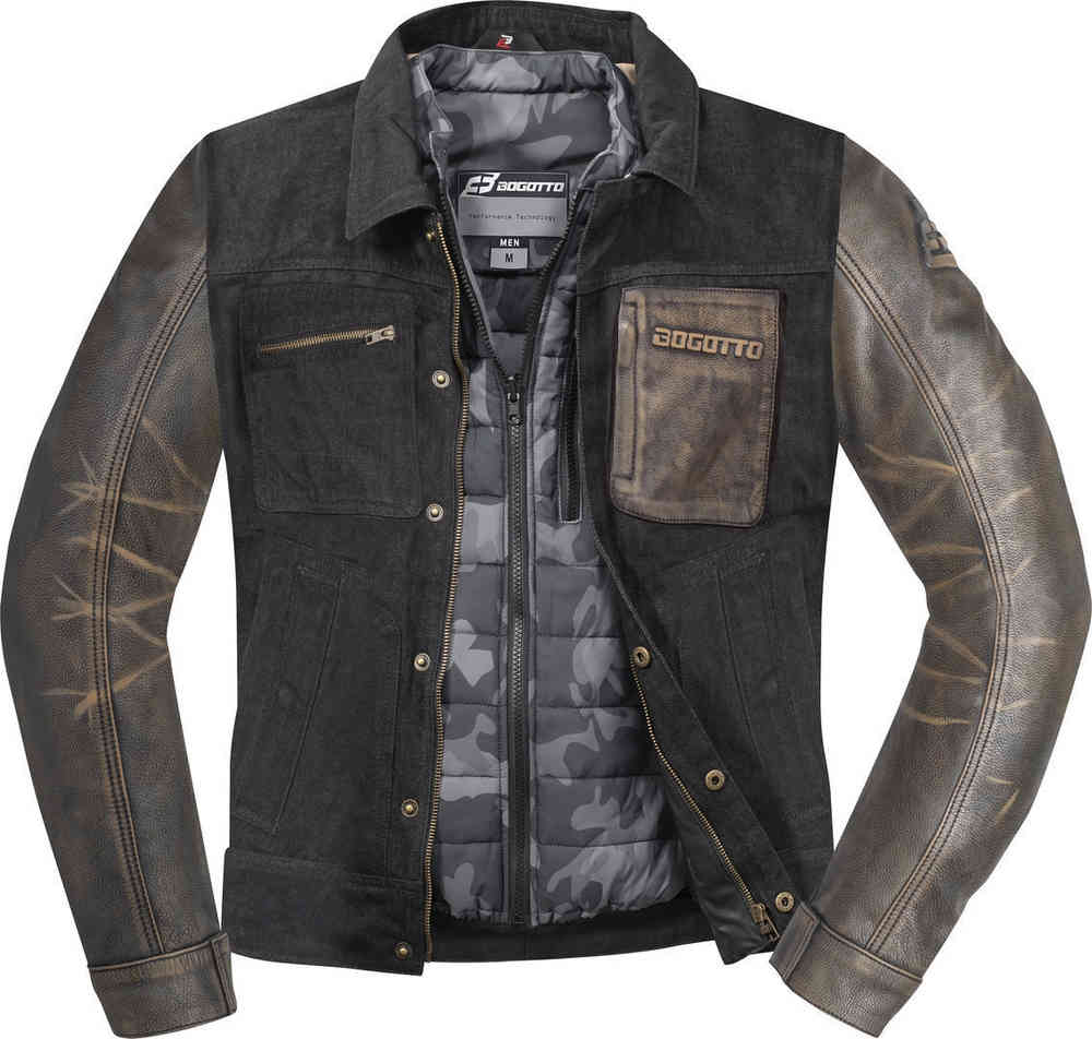 Bogotto Bullfinch Motorcycle Leather Textile Jacket buy cheap FC Moto