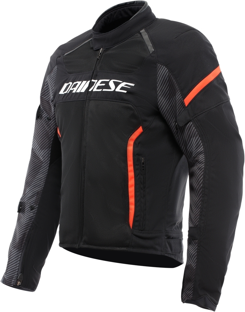 Dainese Air Frame 3 Мотоциклетная текстильная куртка Черный/Красный 58 