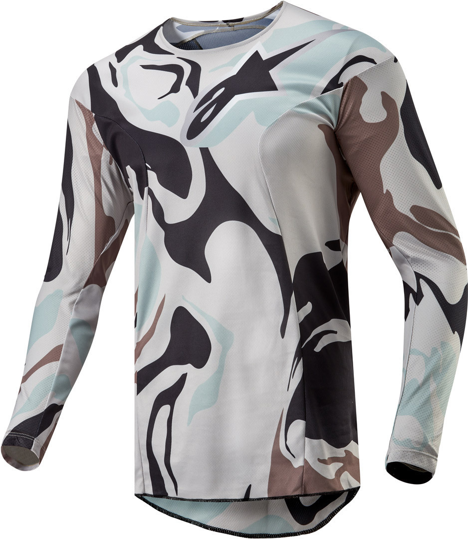 Alpinestars Racer Tactical Мотокросс Джерси Белый/Камуфляжный XL 