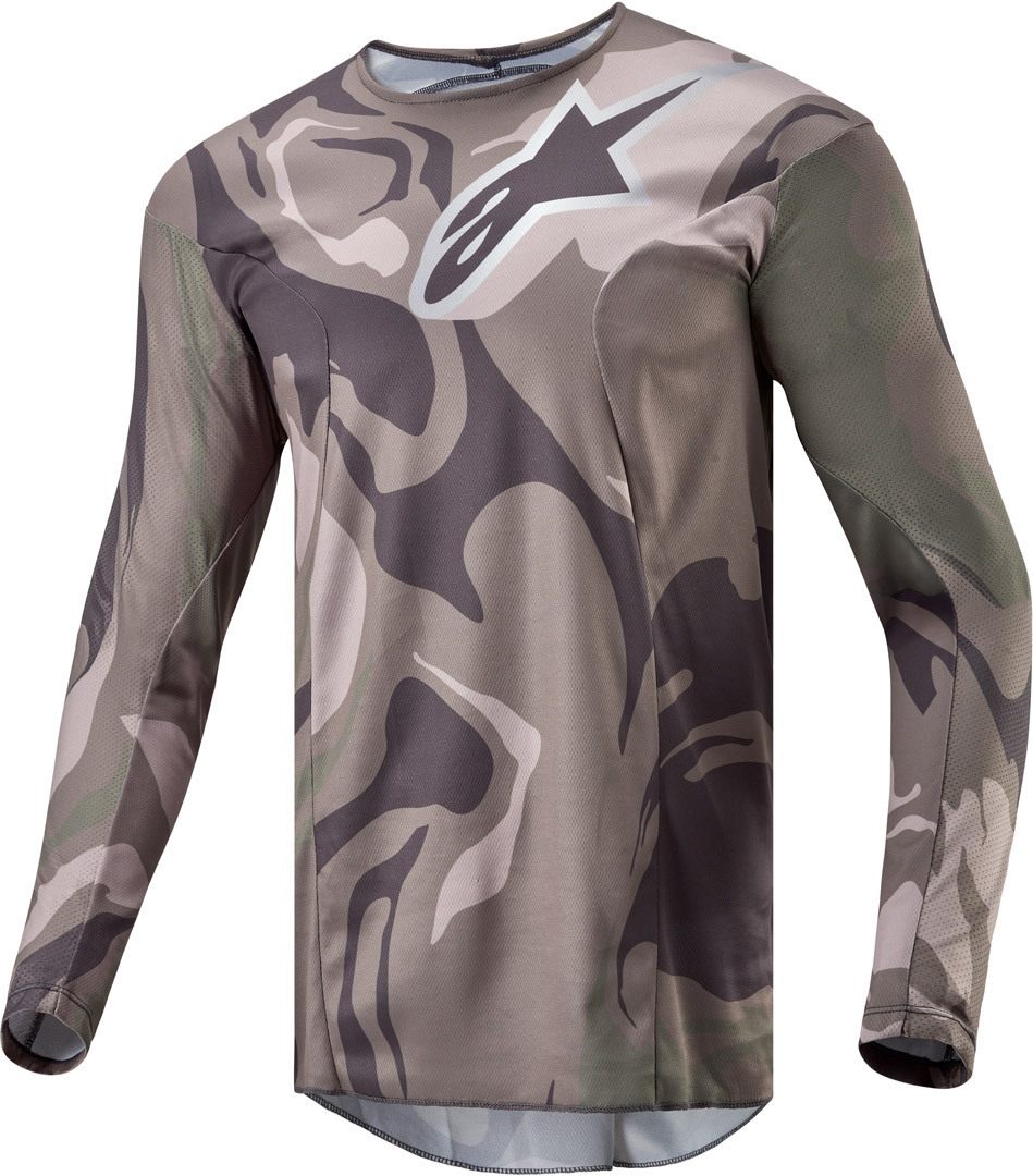Alpinestars Racer Tactical Мотокросс Джерси Зеленый/камуфляж S 