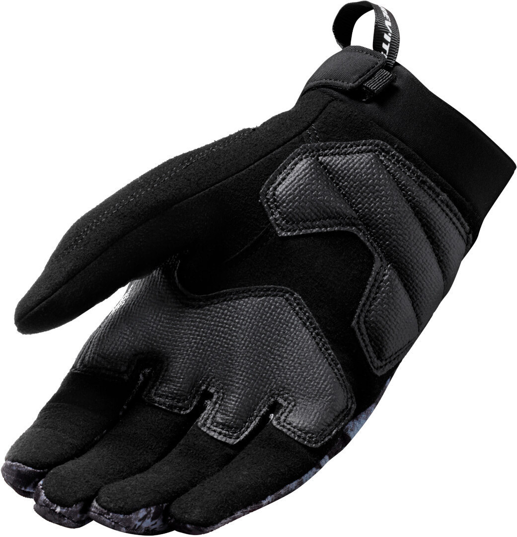 Side view of Revit Continent Motorcycle Gloves, black, Size 4XL for Men
