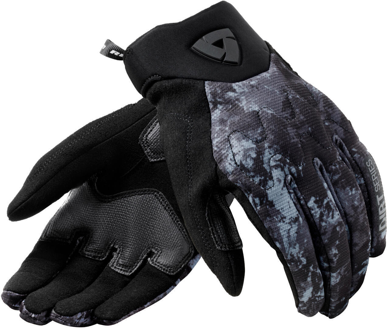 Revit Continent Motorcycle Gloves, black-grey, Size XL for Men-image-924047995