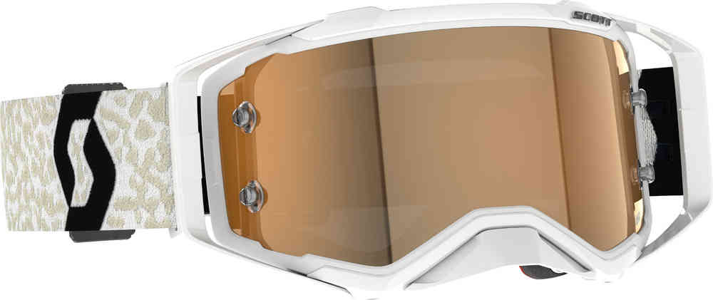 Scott Prospect AMP Chrome Weiß/Schwarz Motocross Brille