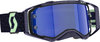 Preview image for Scott Prospect AMP Chrome Black/Green Motocross Goggles