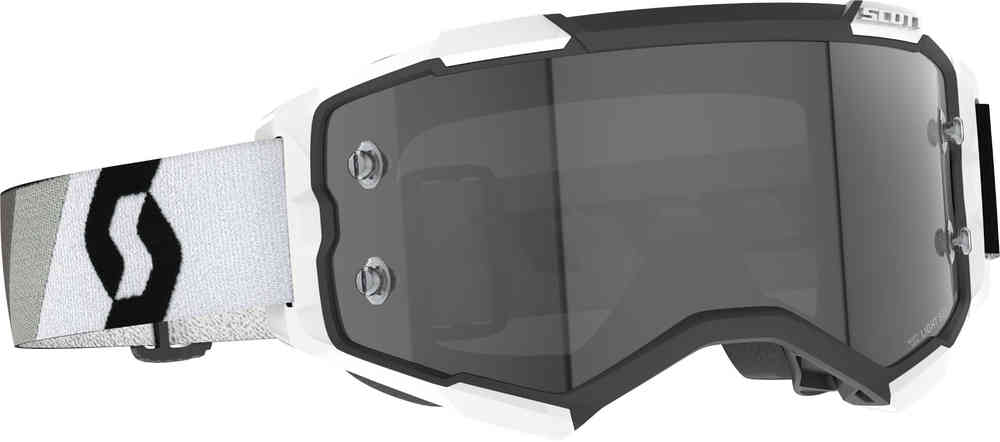 Scott Fury Light Sensitive Schwarz/Weiß Motorcross bril