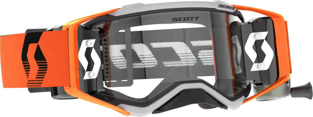Scott Prospect WFS Roll-Off Оранжевые / черные очки для мотокросса