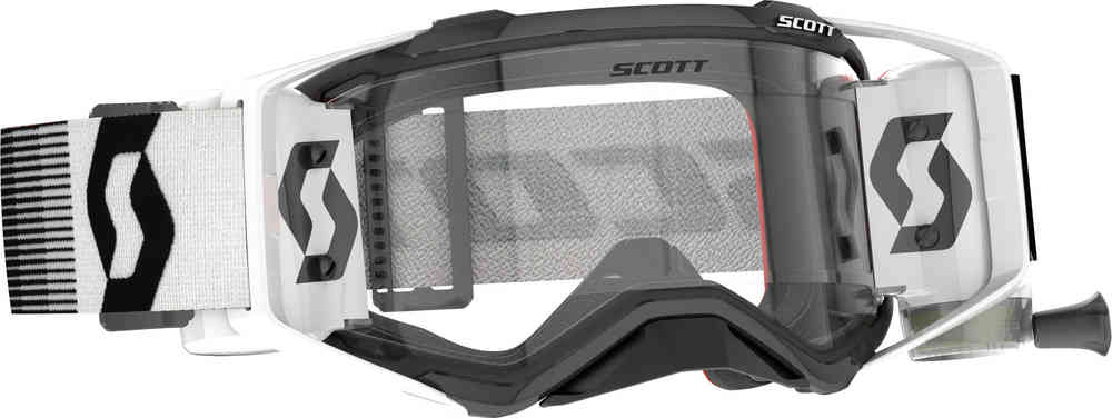 Scott Prospect WFS Roll-Off Svart/Vit Motocross Goggles