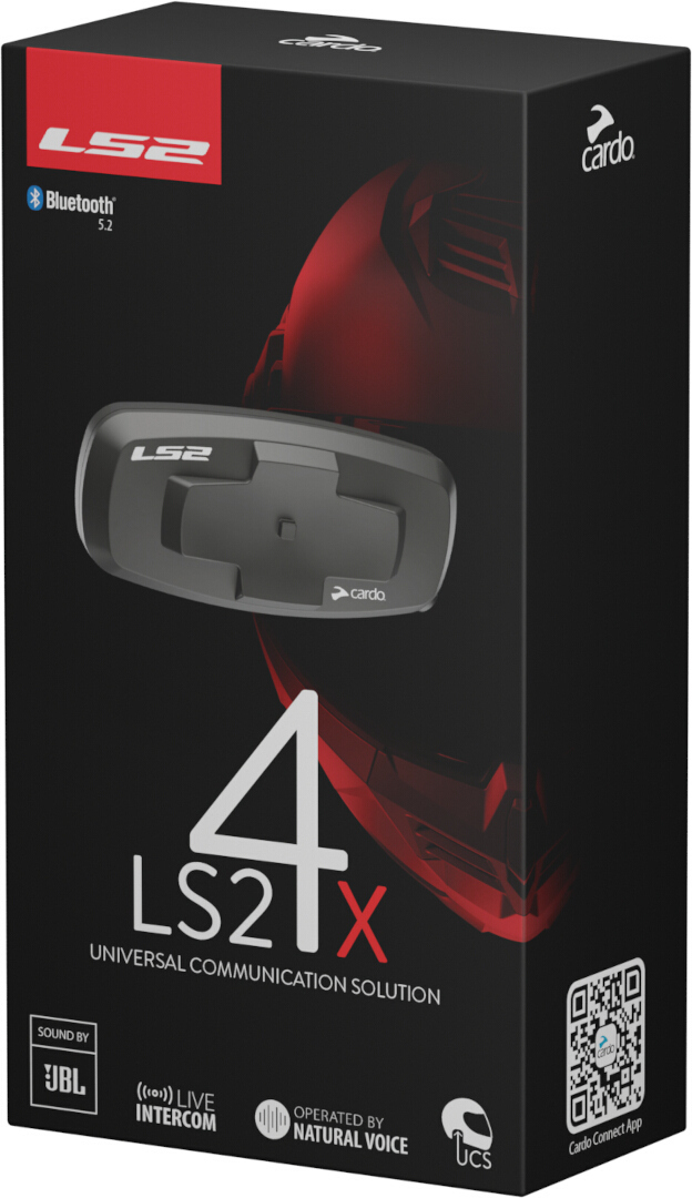 LS2 Cardo Freecom 4x Система связи Bluetooth Один комплект