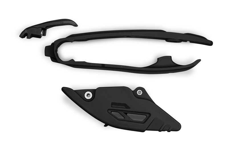 Chain Slider Swingarm UFO Black - Honda XR250R XR400R XR600R