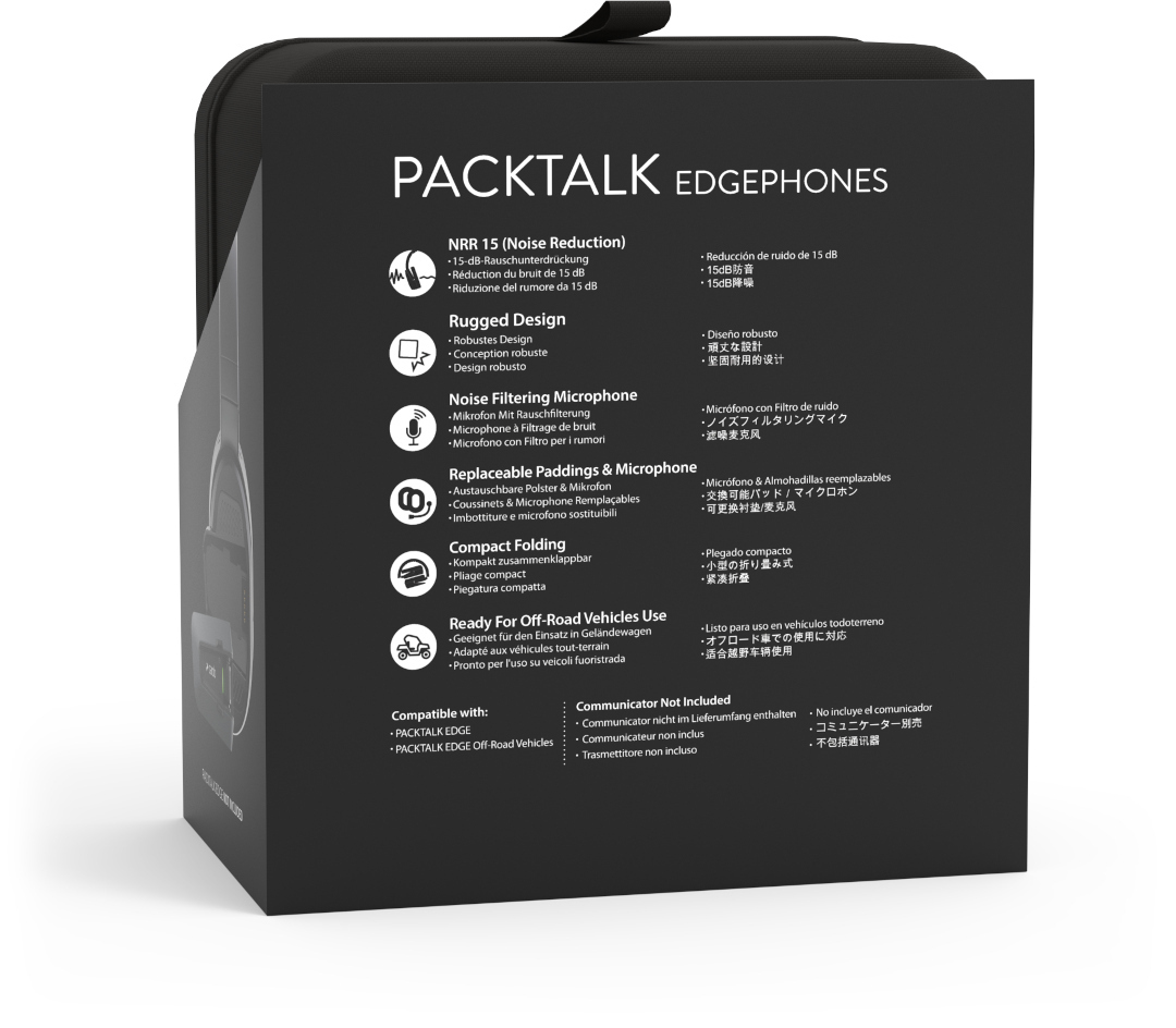 Cardo Packtalk Edge Edgephones Наушники