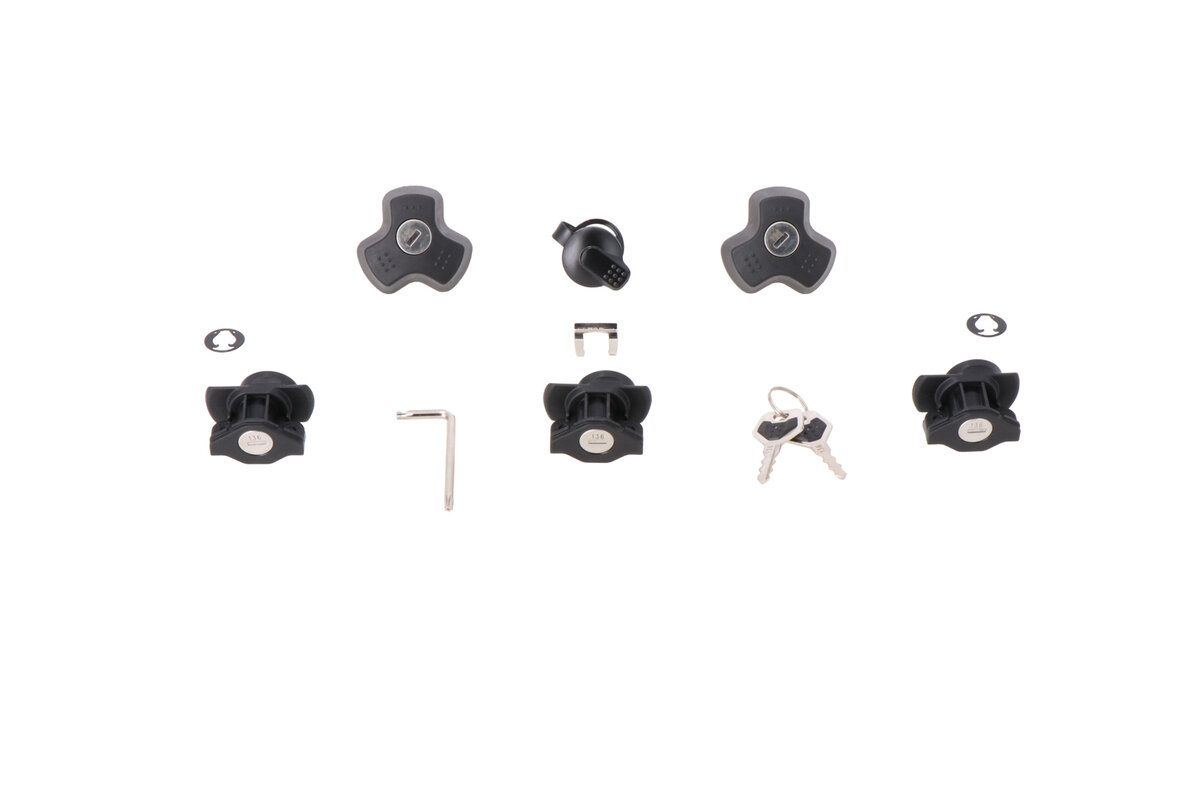 SW-Motech 3 serrures + 1 kit de serrures TRAX + 2 antivols
