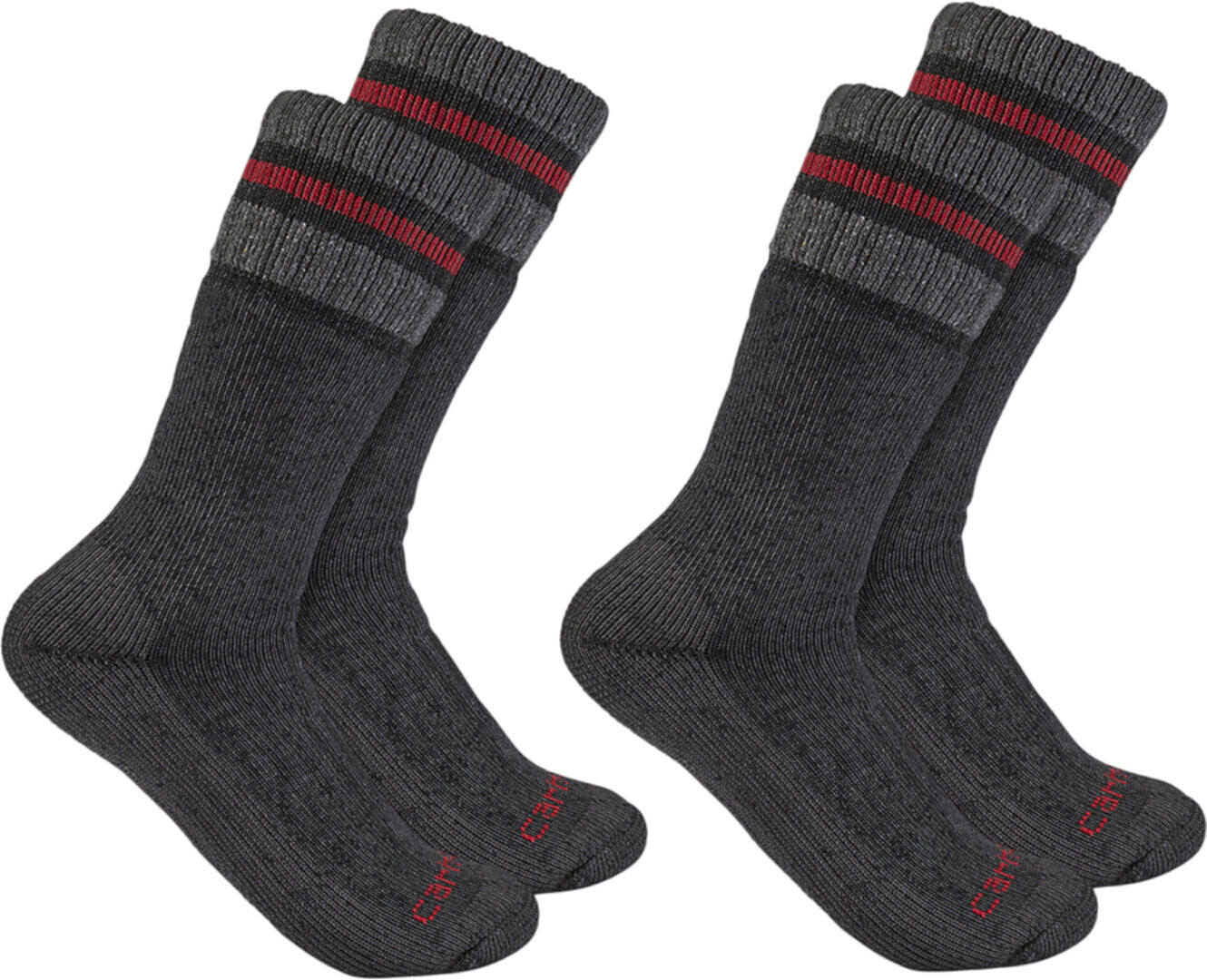 Carhartt Hevyweight Boot Socks (2 Pairs), black, Size L for Men