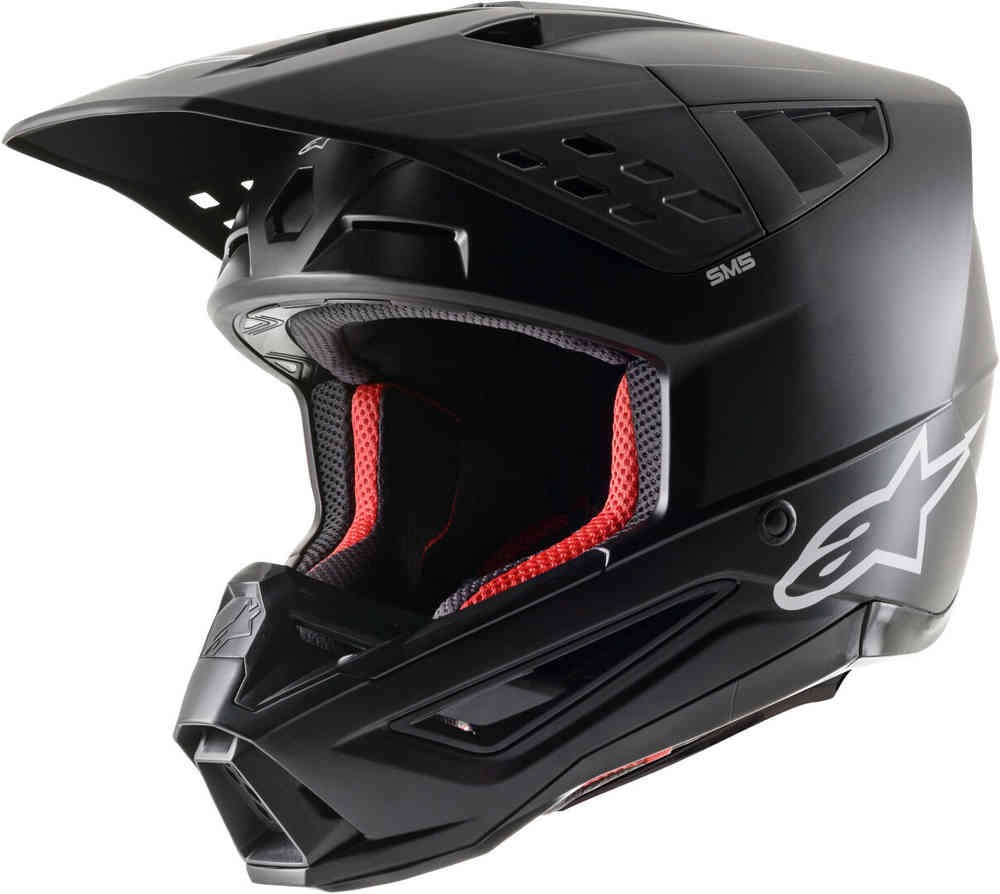 Alpinestars S-M5 Solid 2024 Motocross Helm