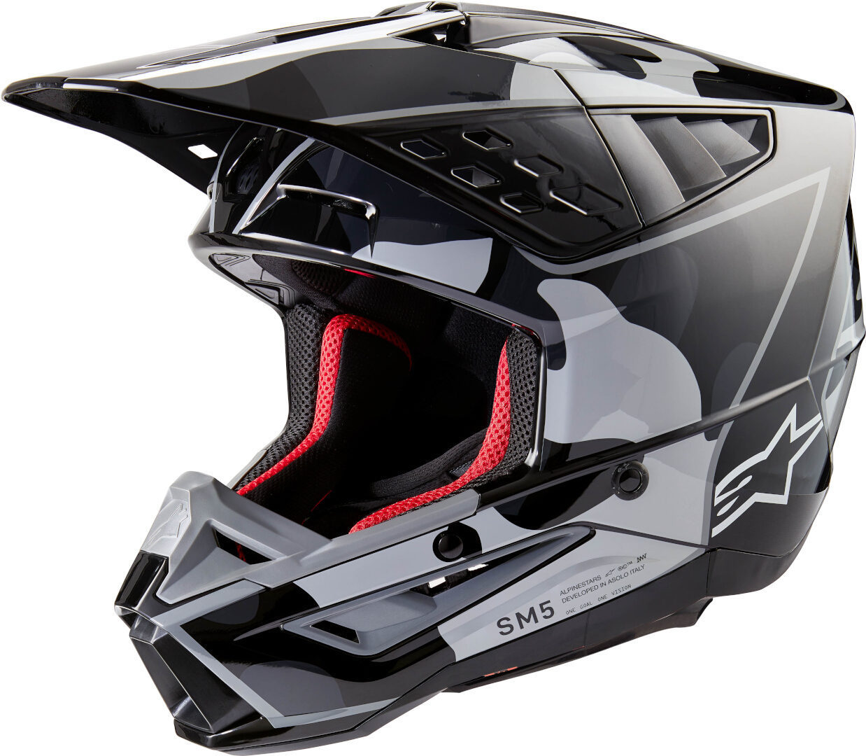 Alpinestars S-M5 Rover 2 2024 Шлем для мотокросса