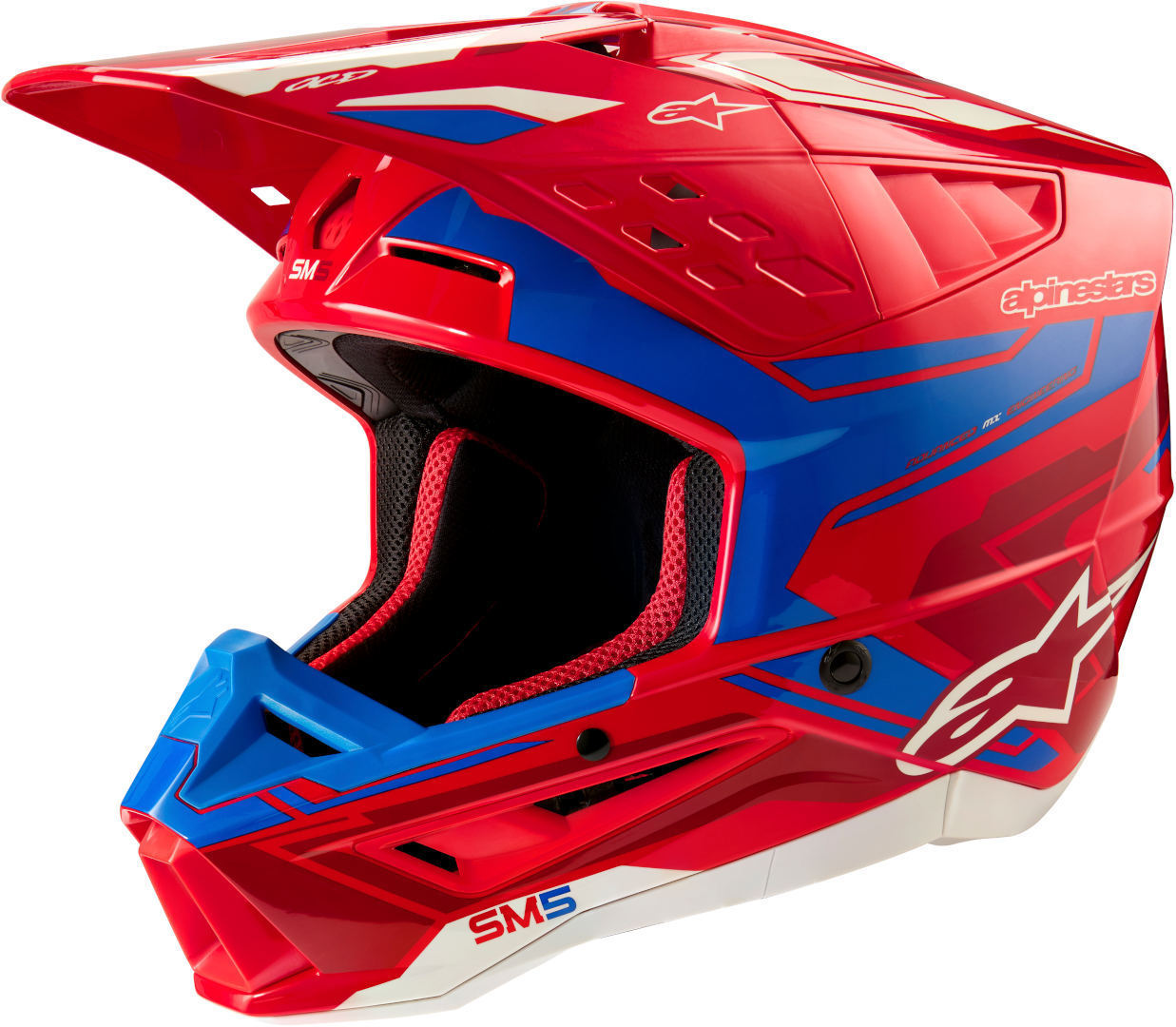 Alpinestars S-M5 Action 2 2024 Шлем для мотокросса