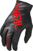 Preview image for Oneal Matrix Voltage Black/Red Motocross Gloves