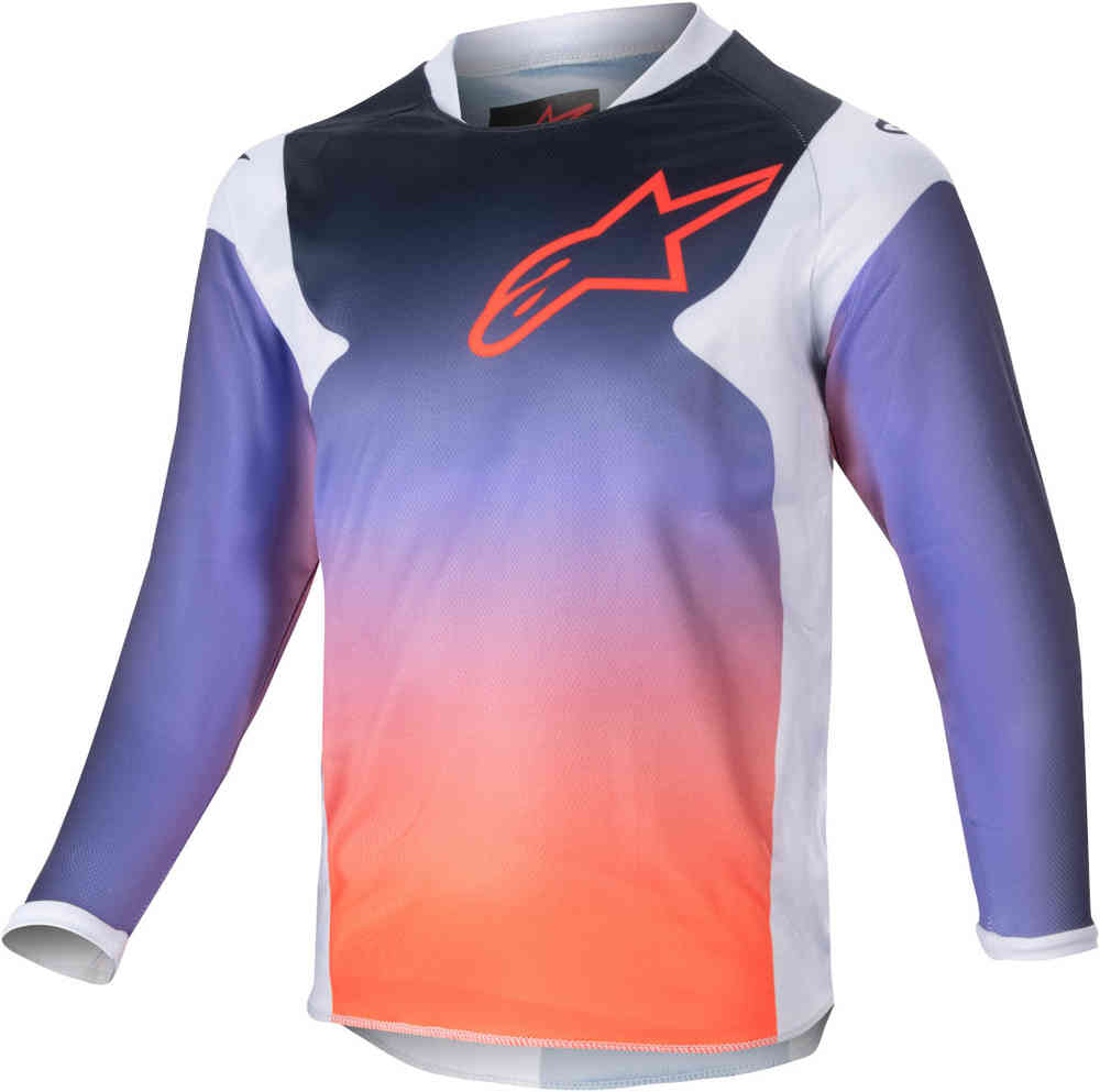 Alpinestars Racer Hoen Motorcross shirt voor kinderen