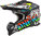 Oneal 2SRS Rancid Casco Motocross multicolore