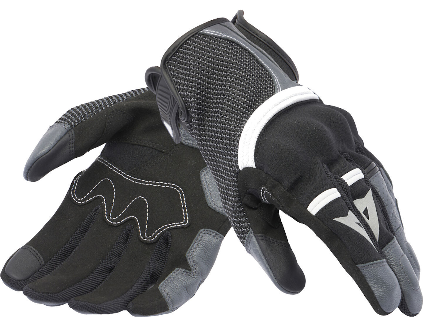 Dainese Namib Мотоциклетные перчатки Черный/Серый S 