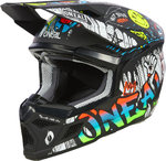 Oneal 3SRS Rancid multicolorido crianças motocross capacete