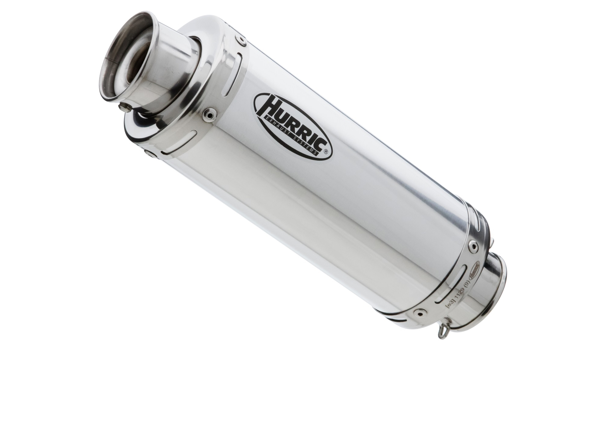 HURRIC Supersport argent aluminium poli