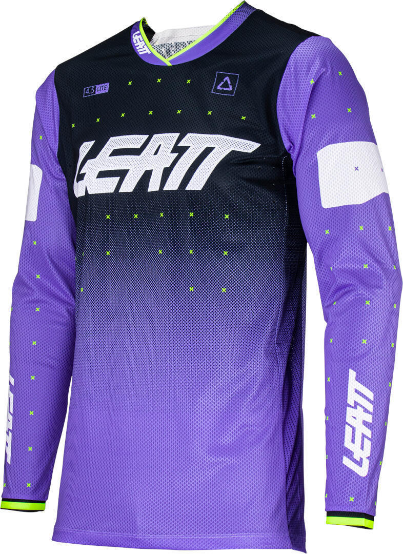 Leatt 4.5 Lite Gradient 2024 Джерси для мотокросса Пурпурный/Черный S 