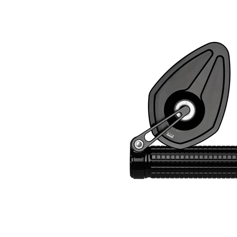 いいネット通販 - 全国送料無料でお届けします Motogadget ブラック（モト 左側用 MOビュー・グラスレスミラー パーツ