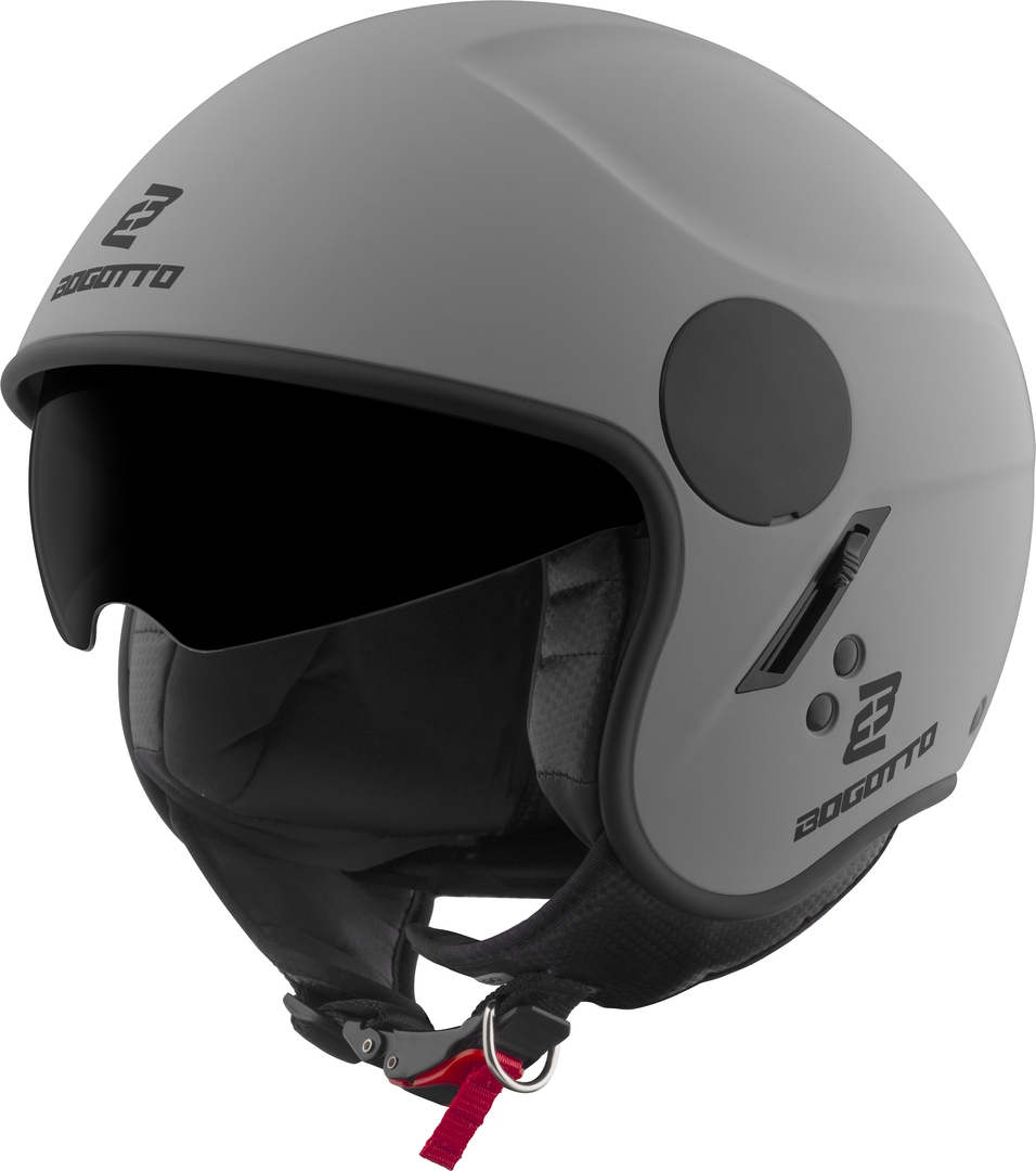 Bogotto H595 SPN Casque jet, gris, taille XS pour Femmes