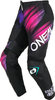 Oneal Element Voltage noir/rose Pantalon de motocross pour femmes