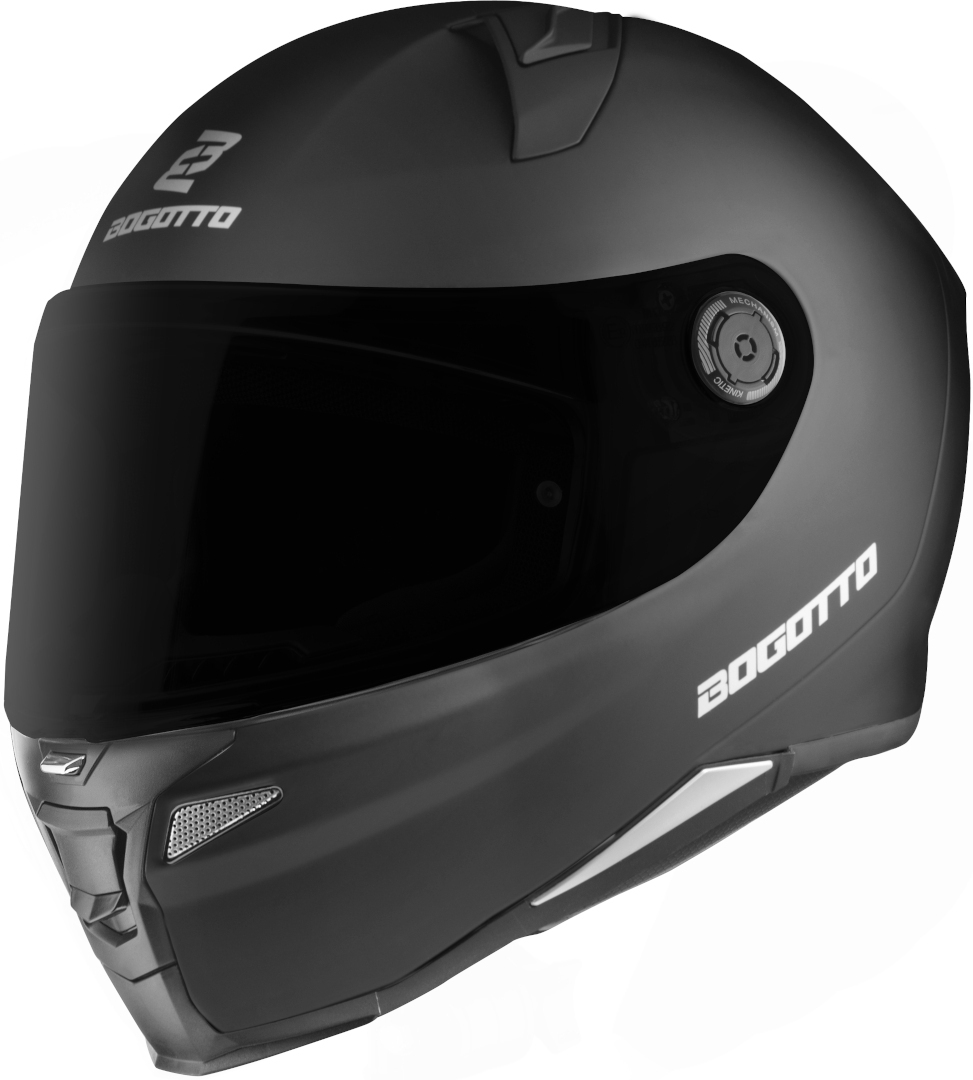 Bogotto FF110B Casque, noir, taille 2XL pour Hommes