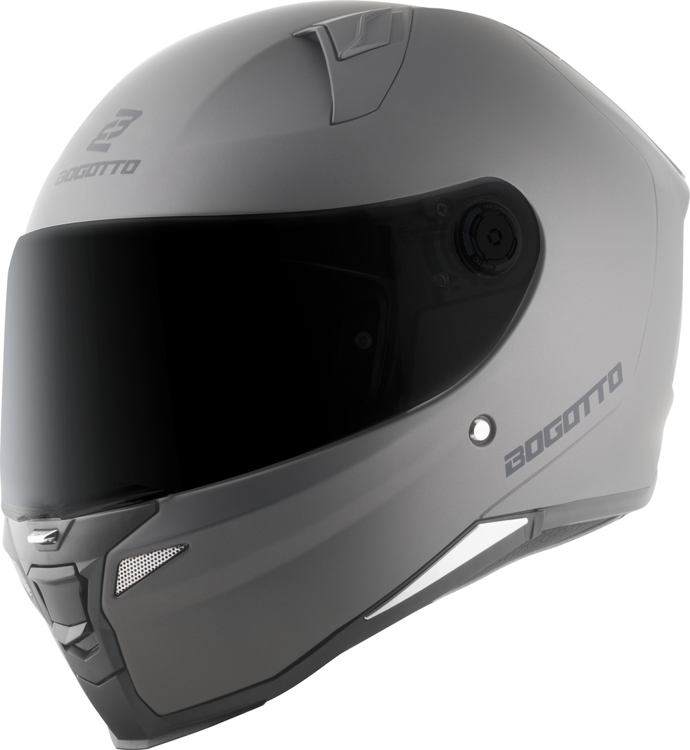 Bogotto FF110B Casque, argent, taille 2XL pour Hommes