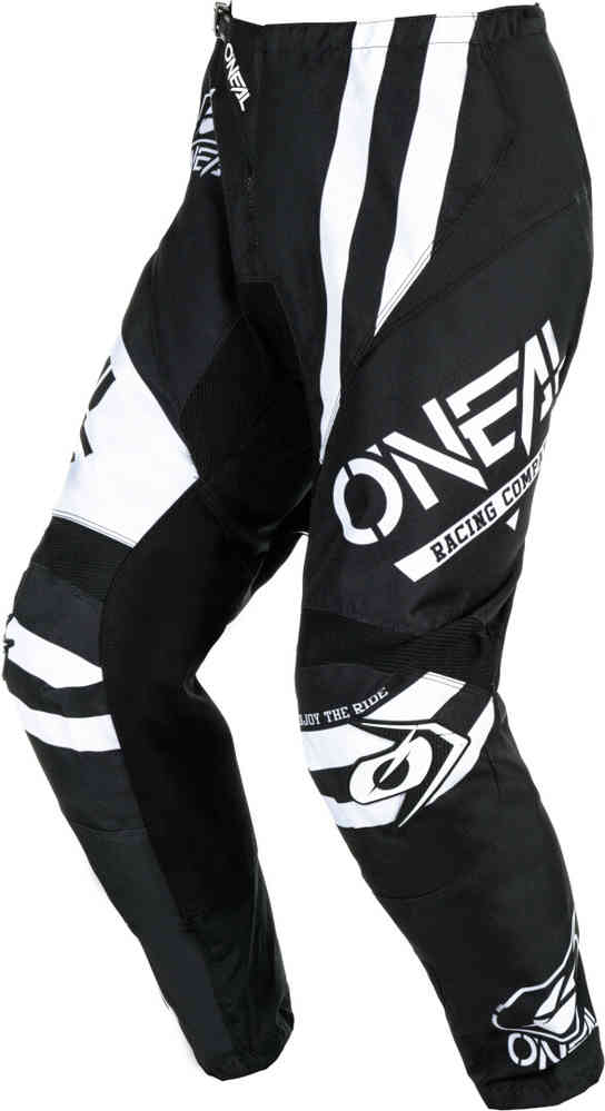 Oneal Element Warhawk Pantalones de motocross negro/blanco