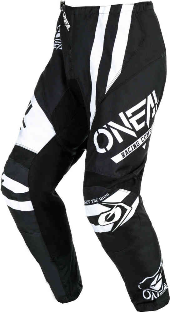 Oneal Element Warhawk черные/белые штаны для мотокросса