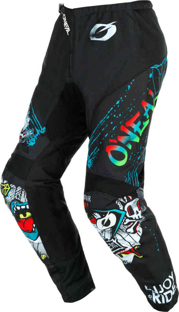 Oneal Element Rancid schwarz/bunte Kinder Motocross Hose