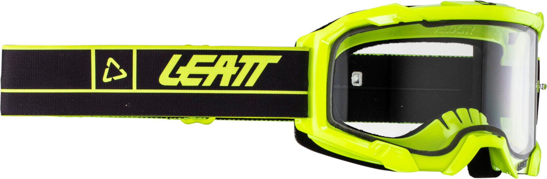 Leatt Velocity 4.5 Classic 2024 Очки для мотокросса Черный/Желтый 