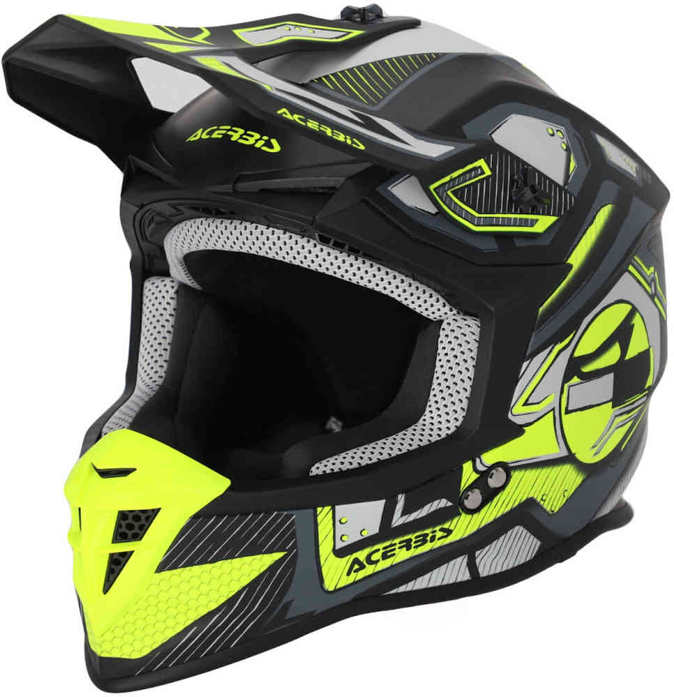 Acerbis Linear Graphic 2024 Casco da motocross