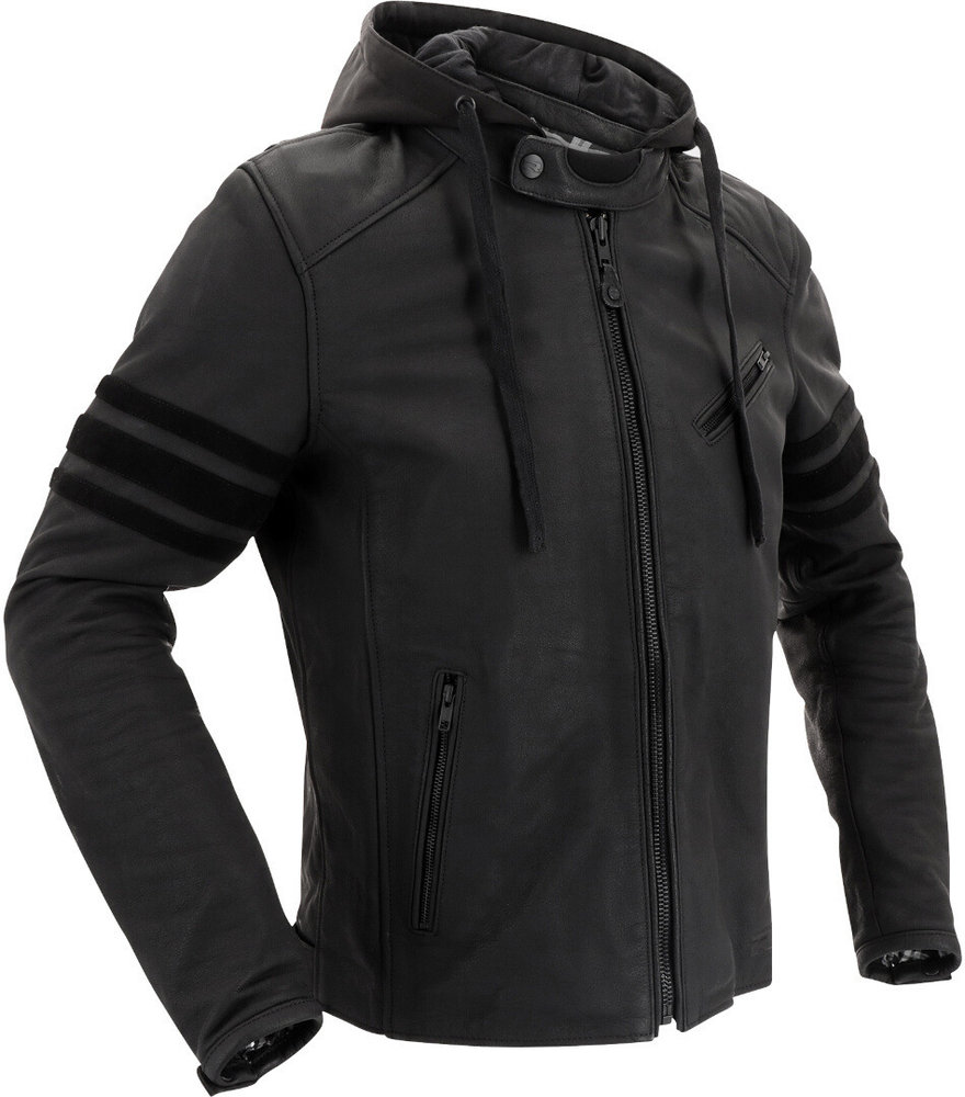 Richa Toulon Black Edition Chaqueta de cuero para moto