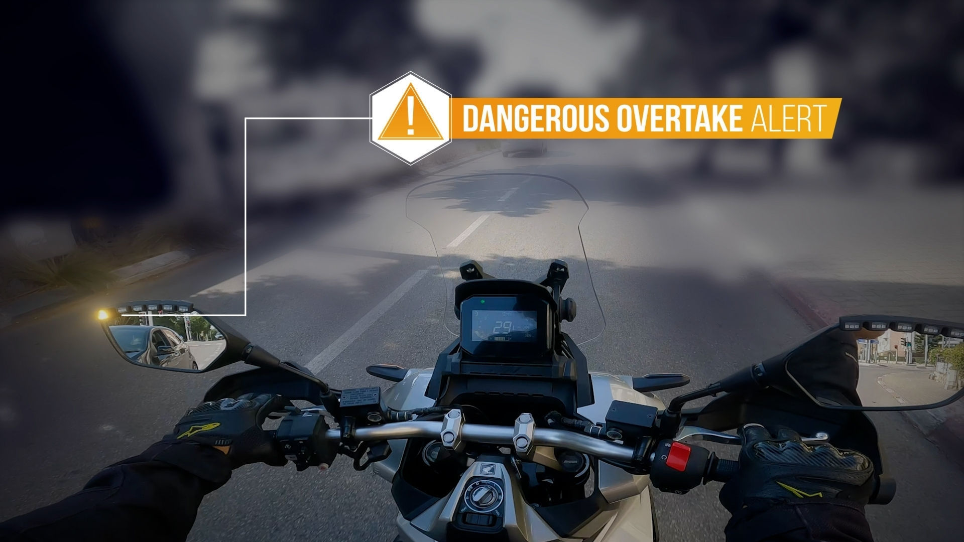 Ride Vision 2 Pro со светодиодными индикаторами Система помощи водителю