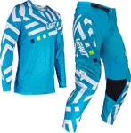 Leatt 3.5 Ride Pattern 2024 Conjunto de camiseta y pantalones de motocross