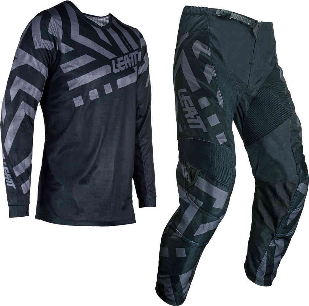 Leatt 3.5 Ride Pattern 2024 Conjunto de camiseta y pantalones de motocross