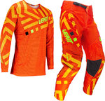 Leatt 3.5 Ride Pattern 2024 Conjunto de camiseta y pantalones de motocross
