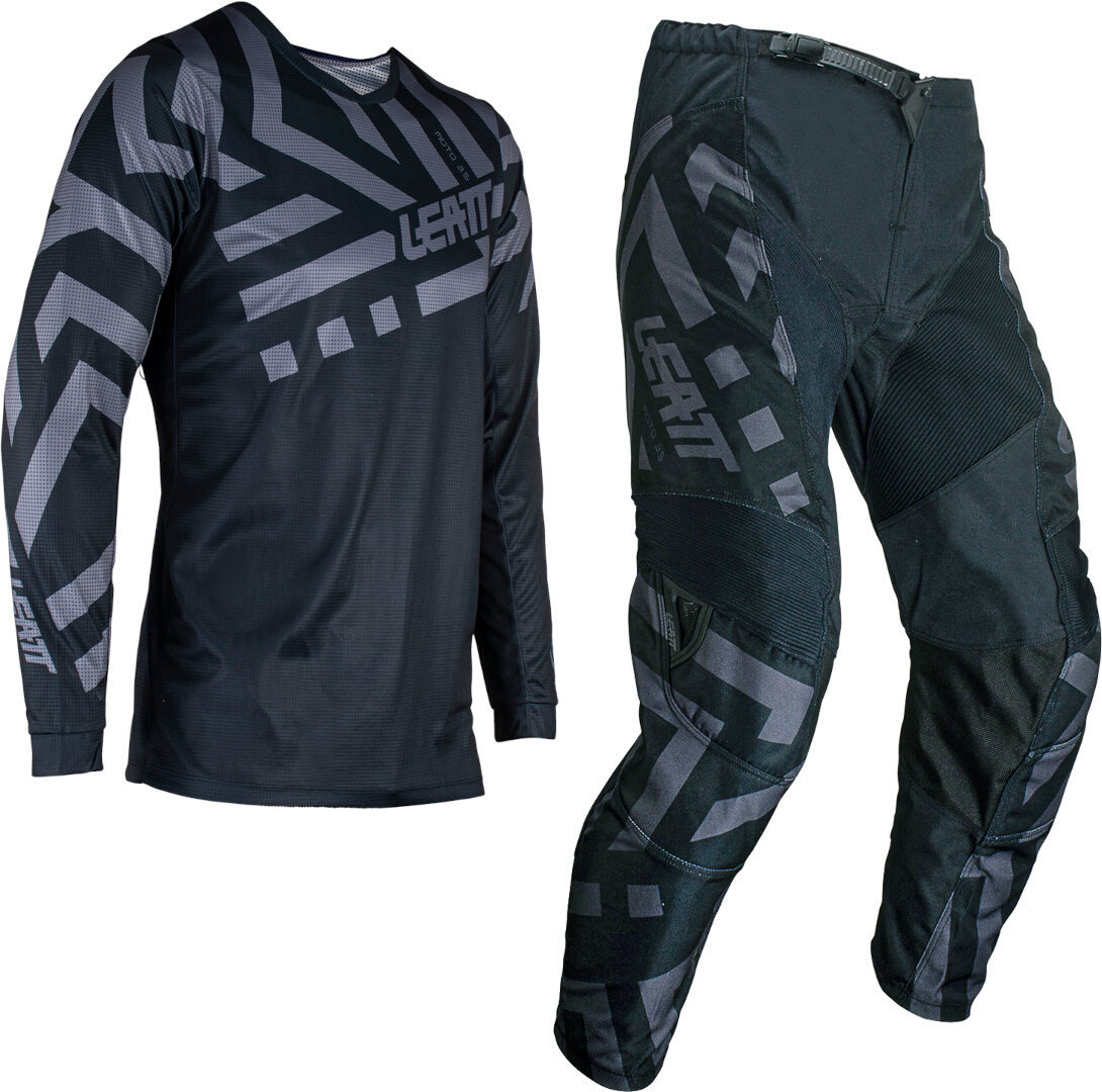 Leatt 3.5 Ride Pattern 2024 越野摩托車運動衫和褲子套裝