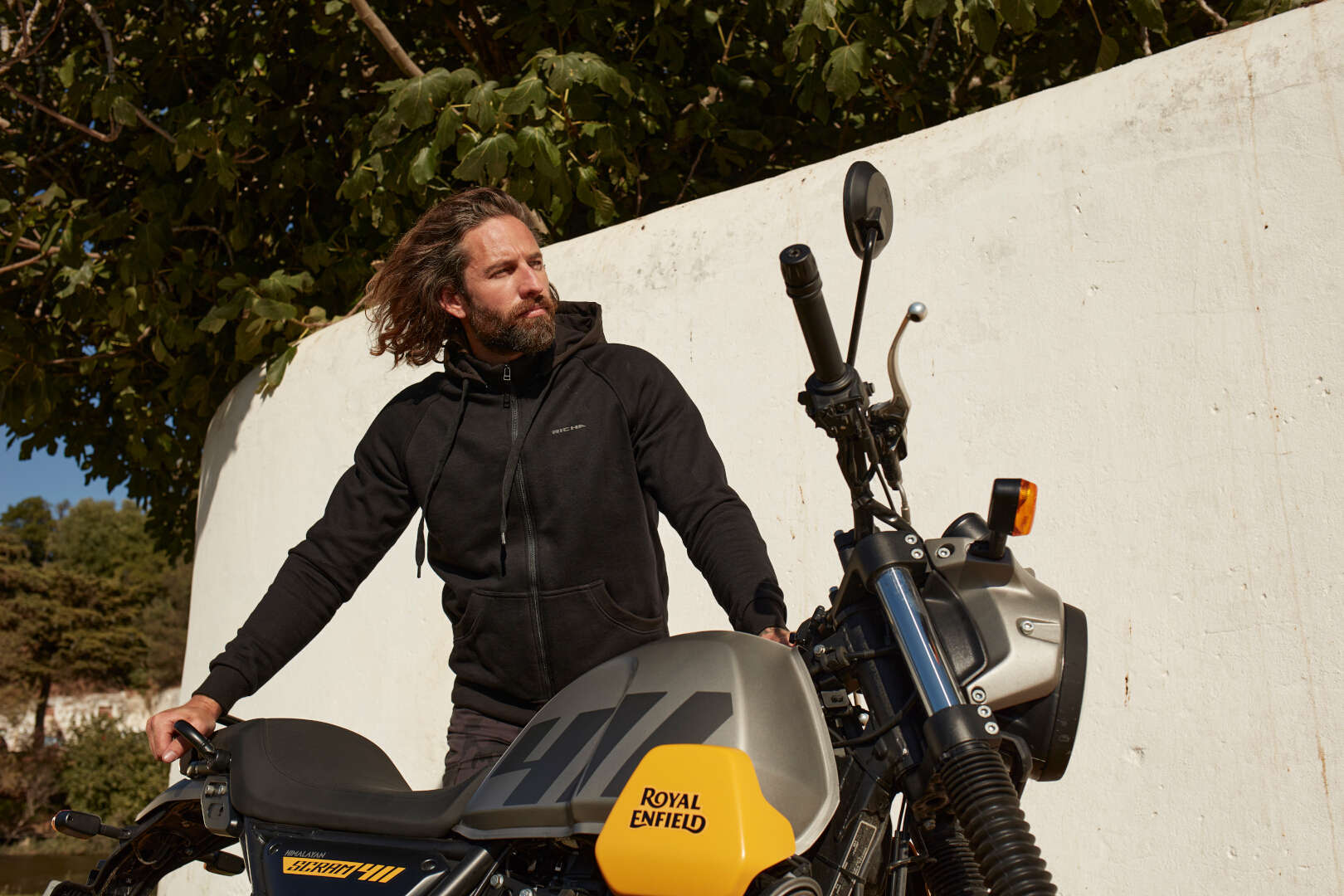 Richa Titan 2 Motorrad Zip Hoodie - Bild 8 von 36