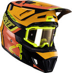 Leatt 7.5 V24 Motocross-kypärä suojalaseilla