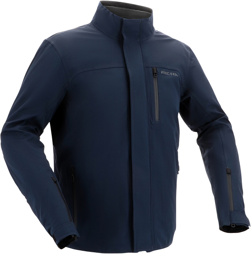 Richa Universal wasserdichte Motorrad Textiljacke, blau, Größe 2XL