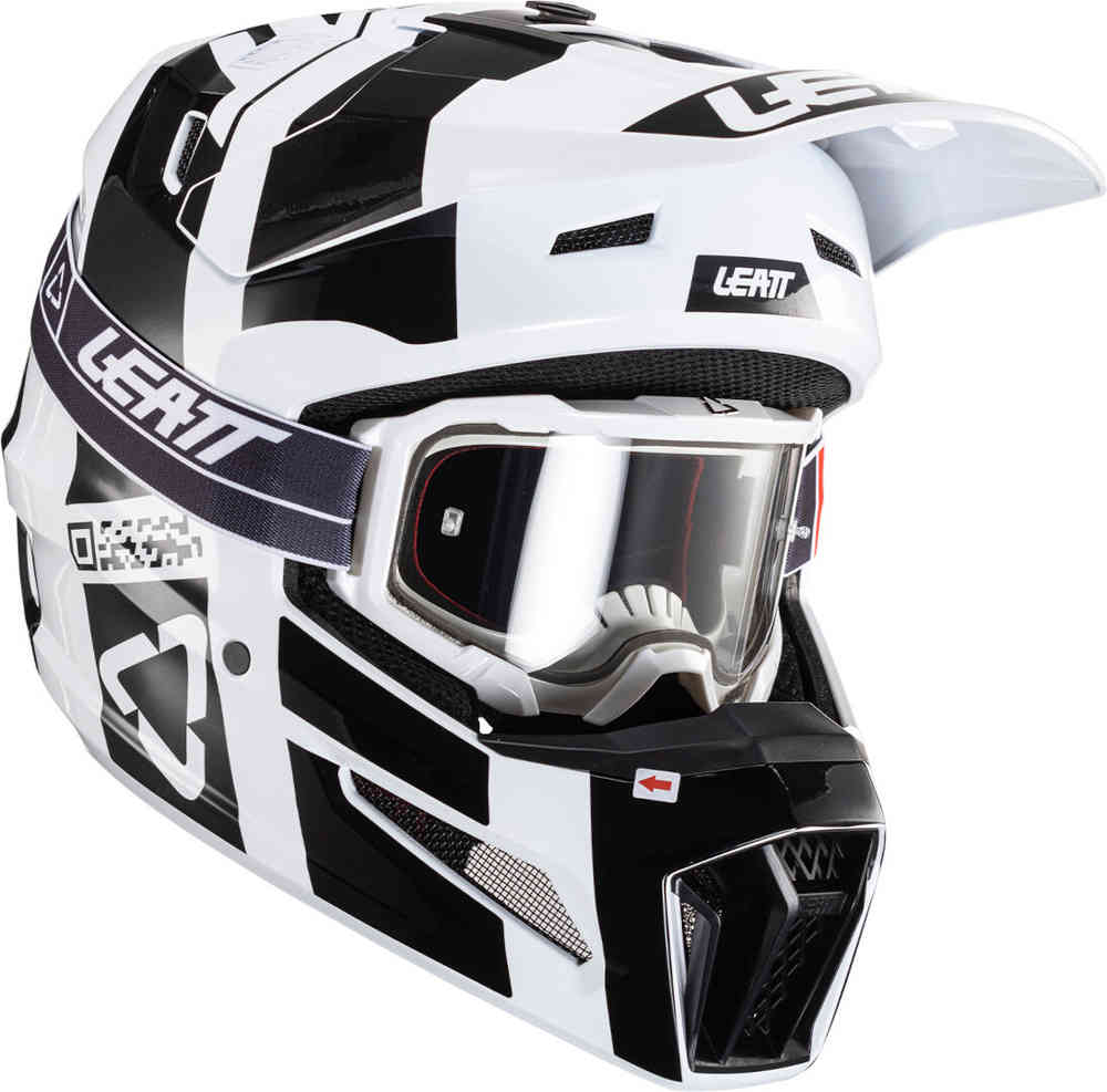 Leatt 3.5 V24 Kask motocrossowy z goglami