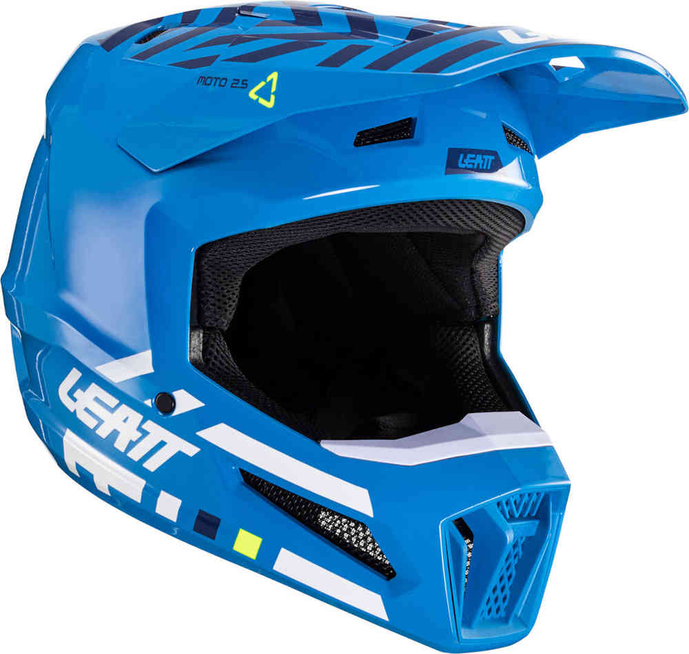 Leatt 2.5 V24 Cyan Motocross Hjelm